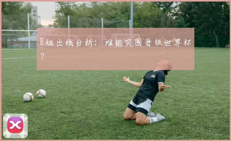 E组出线分析:谁能突围晋级世界杯?