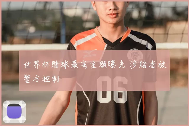 世界杯赌球最高金额曝光 涉赌者被警方控制