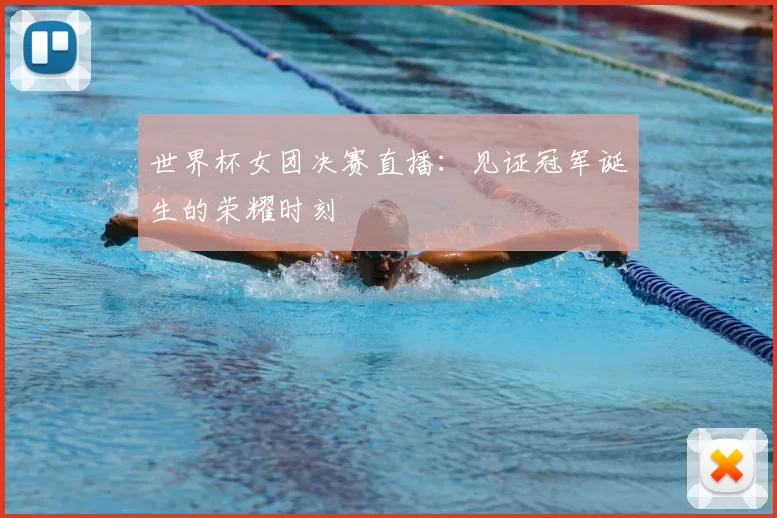 世界杯女团决赛直播：见证冠军诞生的荣耀时刻