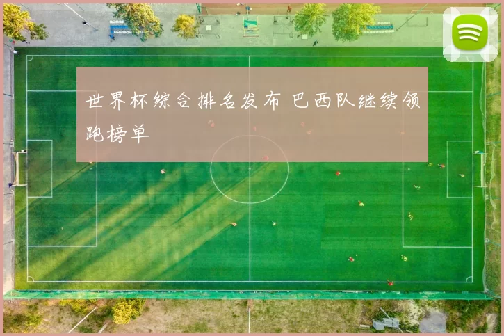 世界杯综合排名发布 巴西队继续领跑榜单